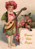 Petit musicien pour un papa ch&eacute;ri